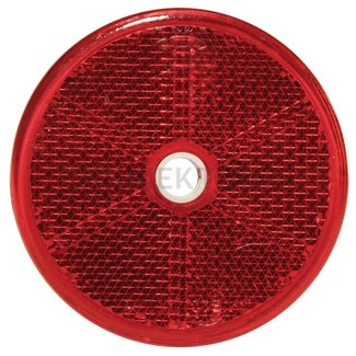 ASPÖCK Reflector round Ø 60 mm red, screwed