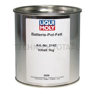 Liqui Moly Battery terminal grease DIN 51502 M2C-30, -30 up to +60 °C - 1 kg can