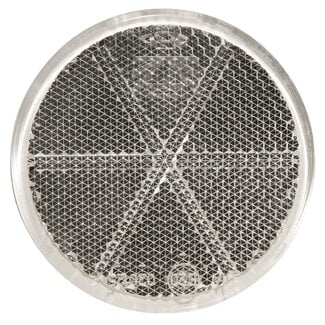 ASPÖCK Reflector rond Ø 60 mm wit gelijmd