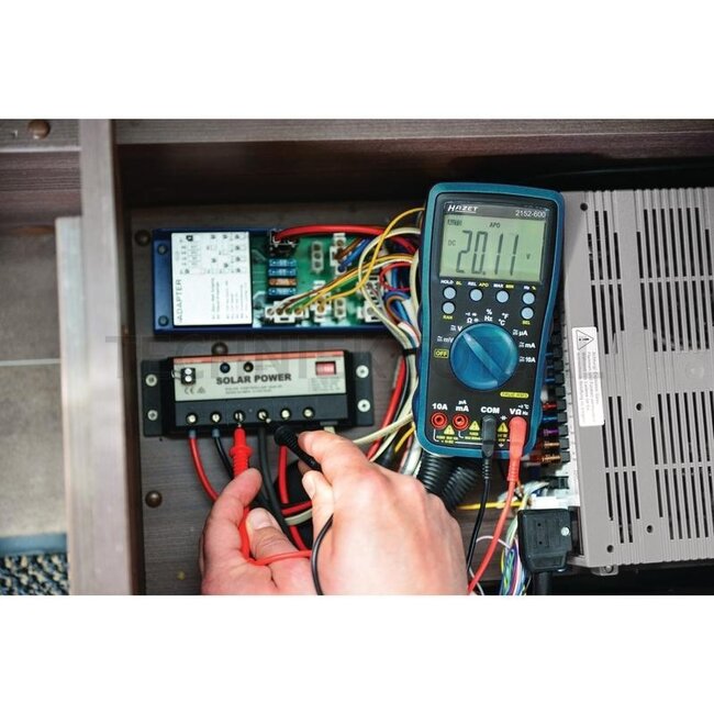 Hazet Multimeters digital Cat III 600 V, 0 - 600 V, 0 - 10 A | 2152-600