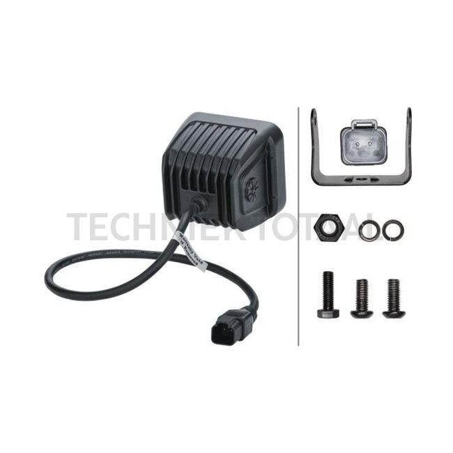 HELLA LED Cube 3,2 inch lighting nabije omgeving 40 W, 3000 lm | 1FA 358 176-851