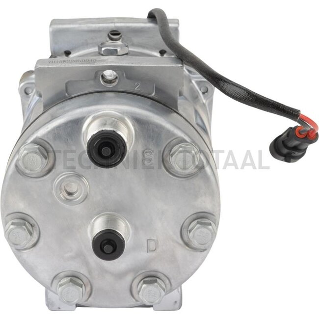 GRANIT Airco compressor 12 V, R 134a, pulley Ø 112 mm, PV6, 190 ccm oil | 47358876, 51453031