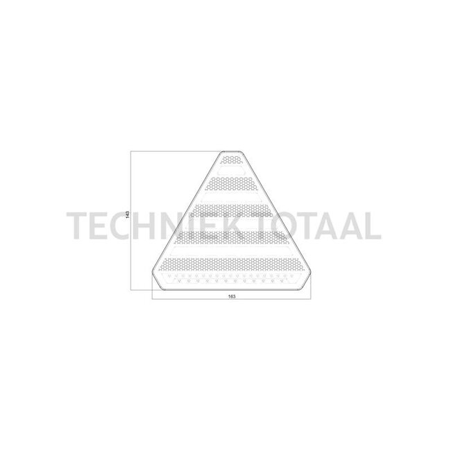 GRANIT LED rear light, left 163 x 143 x 75 mm, 7-pin, 12 - 24 V