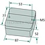 GRANIT LED-achterlicht links 163 x 143 x 75 mm, 7-polig, 12 - 24 V