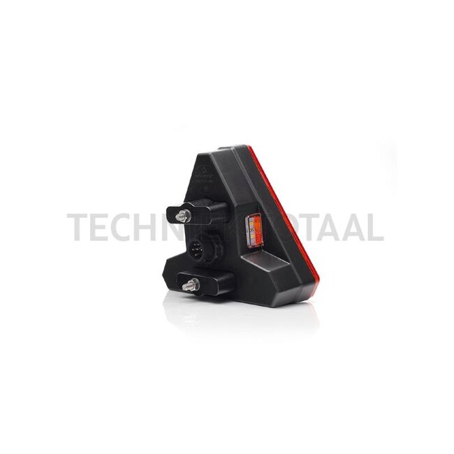 GRANIT LED rear light, right 163 x 143 x 75 mm, 12 - 24 V, 7-pin