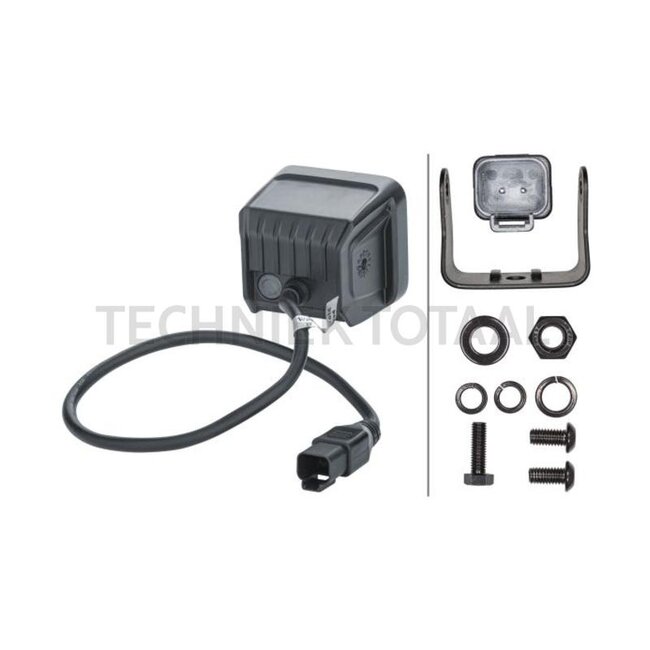 HELLA LED Cube 2,7 Zoll Beleuchtung nabije omgeving 20 W, 1400 lm | 1FA 358 176-841