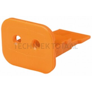 GRANIT Blister DEUTSCH-Stecker 2-polig, 0,5 - 1,0 mm² - 1 Stück
