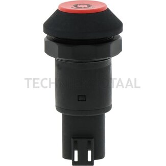 GRANIT Button PTO shaft Off red, without resistance, M30 x 1, Deutsch DT 04