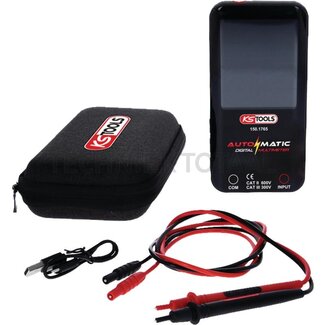 KS Tools Automatic digital multimeter including probes