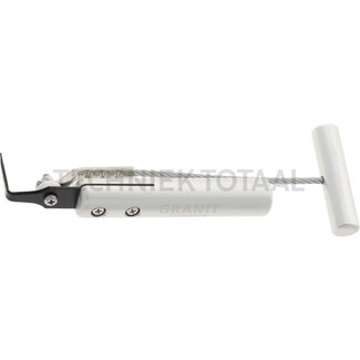 GRANIT BLACK EDITION Draw knife for glass removal trekkend 130 mm