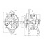 HELLA Generator 14 V, 65 A, ohne Riemenscheibe | 8EL 015 643-201, 2.9439.420.0/10, 2.9439.570.0, 294394000, 395250A1