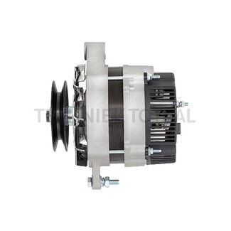 HELLA Generator 14 V, 65 A, Riemenscheibe Ø 92 mm, 1 Nut Massey Ferguson 231