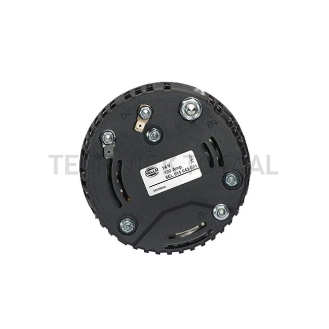 HELLA Generator 14 V, 120 A Fendt, Valtra-Valmet | 8EL 015 643-021, V836666721