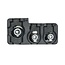 HELLA Alternator 14 V, 65 A, without belt pulley Perkins AK 1004.40T | 8EL 015 643-041, 2871A306