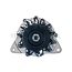 HELLA Alternator 14 V, 65 A, pulley Ø 90 mm, 1 groove Massey Ferguson 1007 | 8EL 015 643-211, 3538541M91