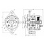 HELLA Alternator 14 V, 33 A, pulley Ø 92 mm, 1 groove | 8EL 015 643-191, 2.9439.070.0, 2.9439.170.0, AL207585, AL23434