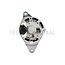 HELLA Alternator 14 V / 33 A, pulley Ø 72 mm, 1 groove, Fiat, Ford, Laverda | 8EL 012 427-661, 5101645, 9972269