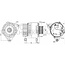 HELLA Alternator 14 V, 120 A, pulley Ø 61 mm, 8 grooves | 8EL 015 643-031, 84141452, 87652087