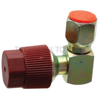GRANIT Adapter airco Schlauch 13 mm, Gewinde 7/16-20 FF (1/4 Zoll)
