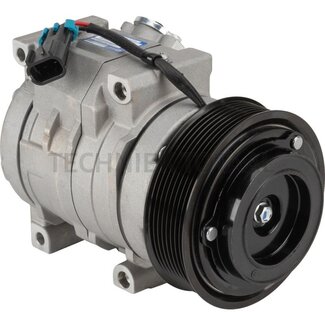 GRANIT Aircocompressor 12 V, R134a, poelie Ø 120 mm, PV8 John Deere