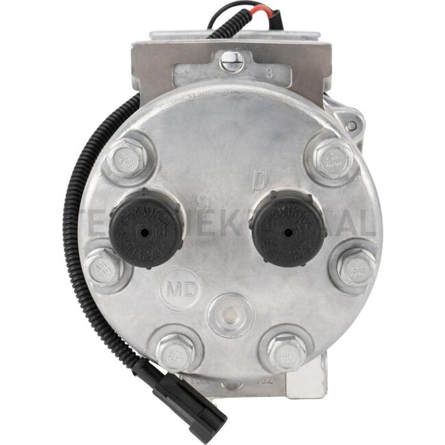 GRANIT Airco Kompressor 12 V, R 134a, Riemenscheibe Ø 119 mm, PV4, 285 ccm Öl