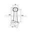 PROPLAST LED position light SUPERPOINT 24 V, 203 x 99 x 47 mm, arm angled | 44169004
