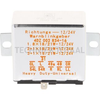 GRANIT Indicator relay 12 V indicator- and warning light Mercedes-Benz