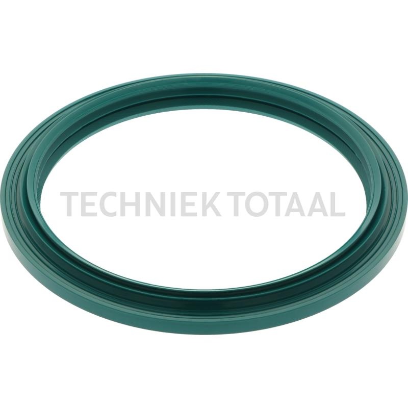 Afdichtring wielnaaf buiten 136 x 165 x 7,5 / 15,5 mm rechtsdraaiend