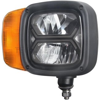 GRANIT Fahrscheinwerfer LED rechts beheizt 209 x 158 x 119 mm, 12 / 24 V, 6pin DT