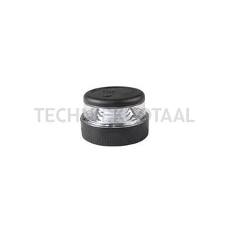 GRANIT LED flits-/zwaailamp Ø 81 mm, 9 V, magnetisch