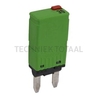 Herth & Buss Zekeringautomaat 30 A mini, 12 - 24 V, 13,3 x 37 x 7 mm