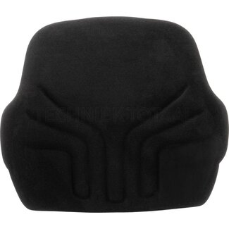 GRAMMER Back cushion 721, 731, 741 stof, black velour, 12V / 24V heating
