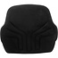 GRAMMER Back cushion 721, 731, 741 stof, black velour, 12V / 24V heating | 1040194