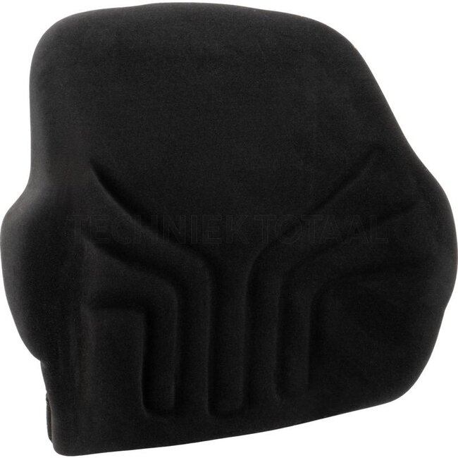 GRAMMER Back cushion 721, 731, 741 stof, black velour, 12V / 24V heating | 1040194