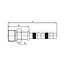 Manuli Airco koppeling recht buitendraad O-ring 1,1/16"-14-UNS, maat 12 DN16 | C37910-12-12