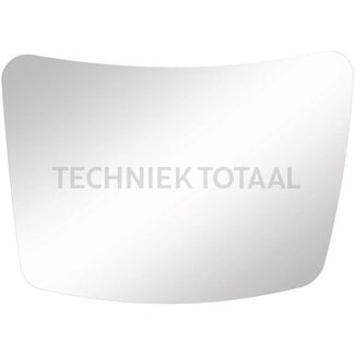 GRANIT Ersatzglas Weitwinkelspiegel 203 x 144 x 3 mm, Radius 300 mm