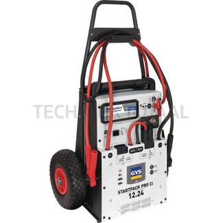 GYS Booster ""Startpack Pro 12.24 CI"" 12 / 24 V, 6200 A, 2x 30 Ah