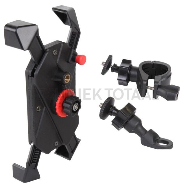 GRANIT Smartphonehouder plastic for round tube Ø 30 mm and profile system