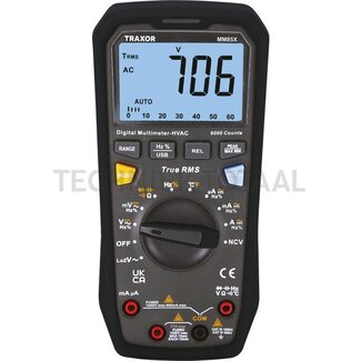 TRAXOR Multimeters digital MM85X Cat III 1000 V, Cat IV 600 V, 20 A