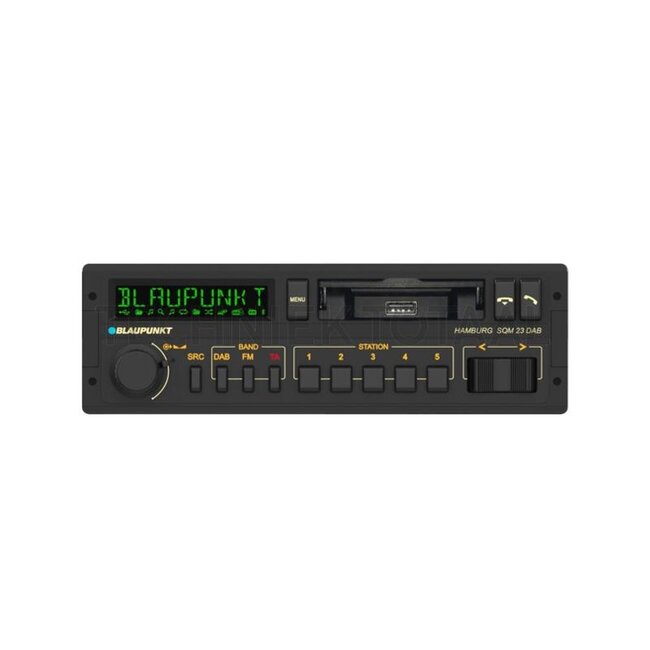 Blaupunkt Radio Hamburg SQM 23 DAB 1-DIN, 178 mm breit, 116 mm tief | 2001023000000