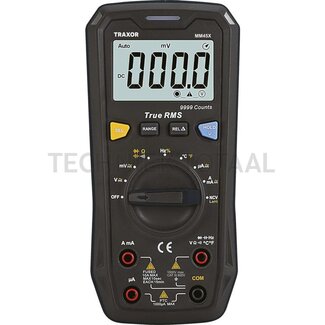 TRAXOR Multimeters MM45X 1000 V, Cat I 1000 V, Cat III 600 V