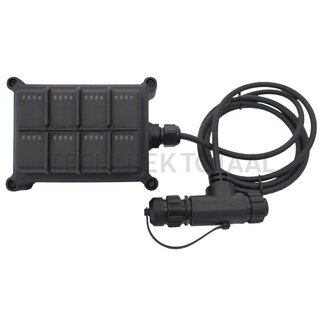 GRANIT B-Isobus keypad 2x4, 28 Knopfbolzen, AUX-N, IP68