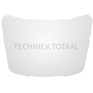 GRANIT Reserveglas panoramaspiegel 140 x 203 mm, radius 300 mm, onder