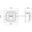 GRANIT Hauptscheinwerfer LED 12/24 V, 142 x 171 x 82 mm, H4 + Flachstecker | 04364846, 1709575, 1709675, 1991738, 3140022R92