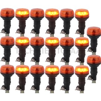 GRANIT LED rotating beacon 30 W, Ø 84 mm, height 148 mm, push-on pin - 20 pieces