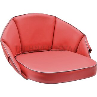 GRANIT Sitzkissen rot, Rückenhöhe 30 cm, PVC Eicher