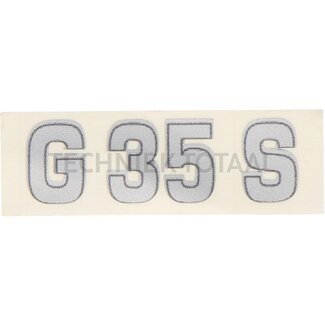 . Aufkleber Armaturenbrett Güldner G 35