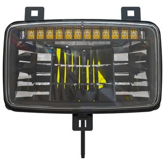 GRANIT LED main headlight 12/24 V, 155 x 127 x 73 mm, H4