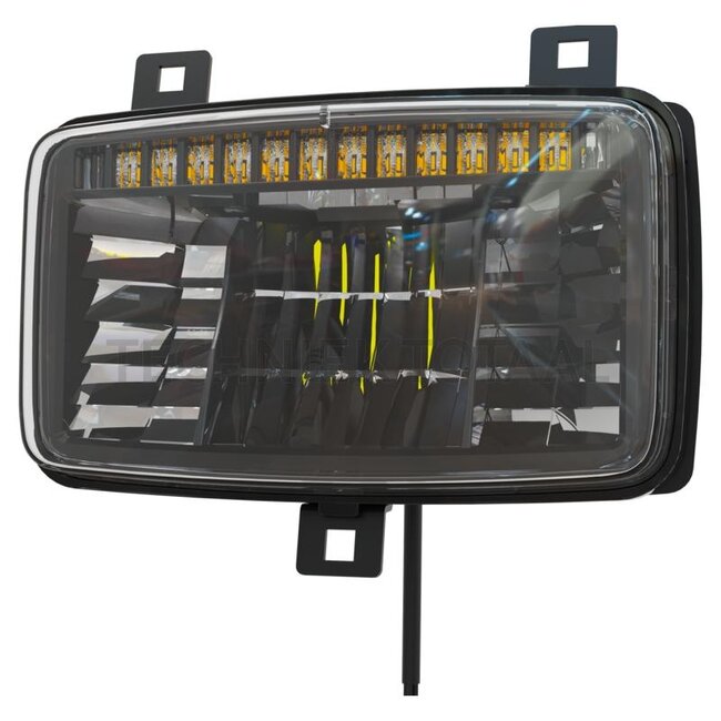 GRANIT LED main headlight 12/24 V, 155 x 127 x 73 mm, H4 | 2.8039.026.0