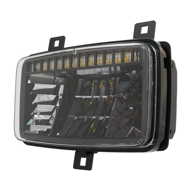 GRANIT LED main headlight 12/24 V, 155 x 127 x 73 mm, H4 | 2.8039.026.0
